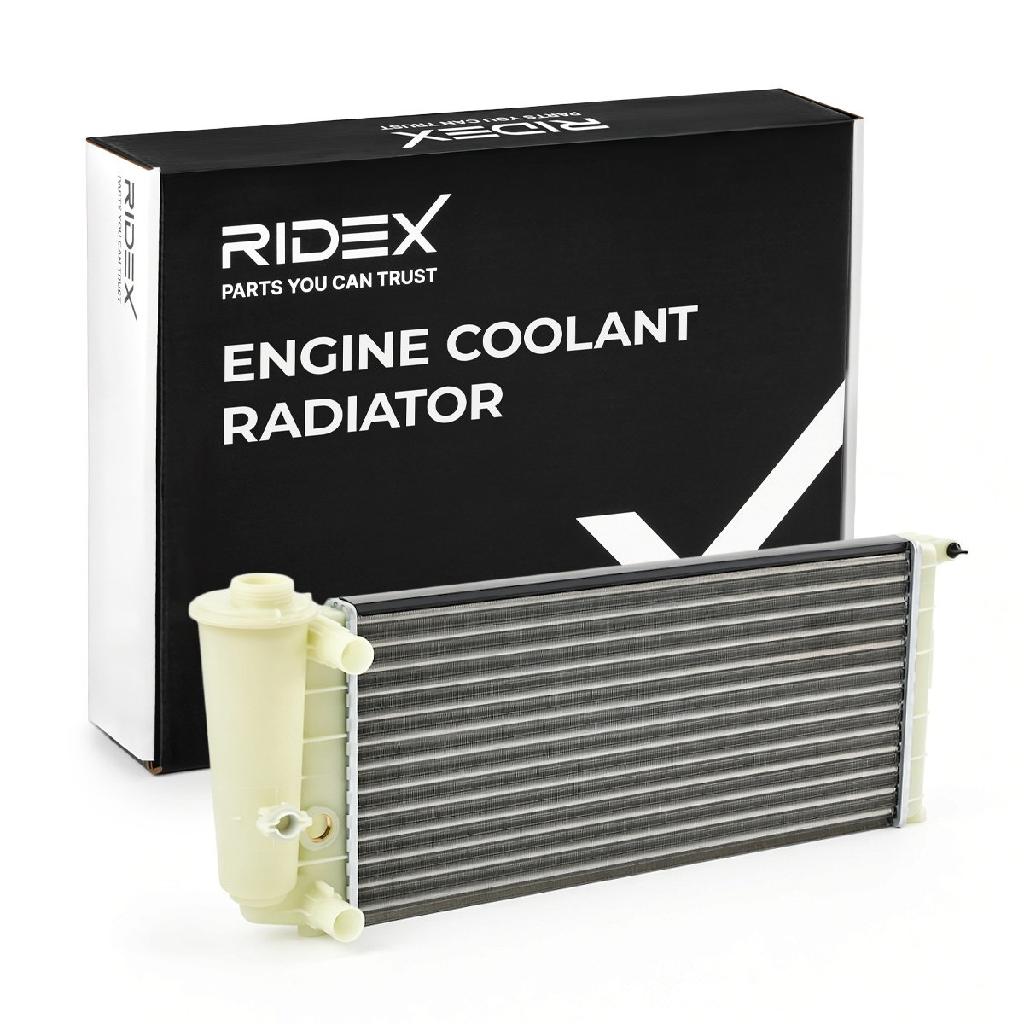 RIDEX 470R0197 Motorkühler / Wasserkühler für FIAT Panda Schrägheck (141)