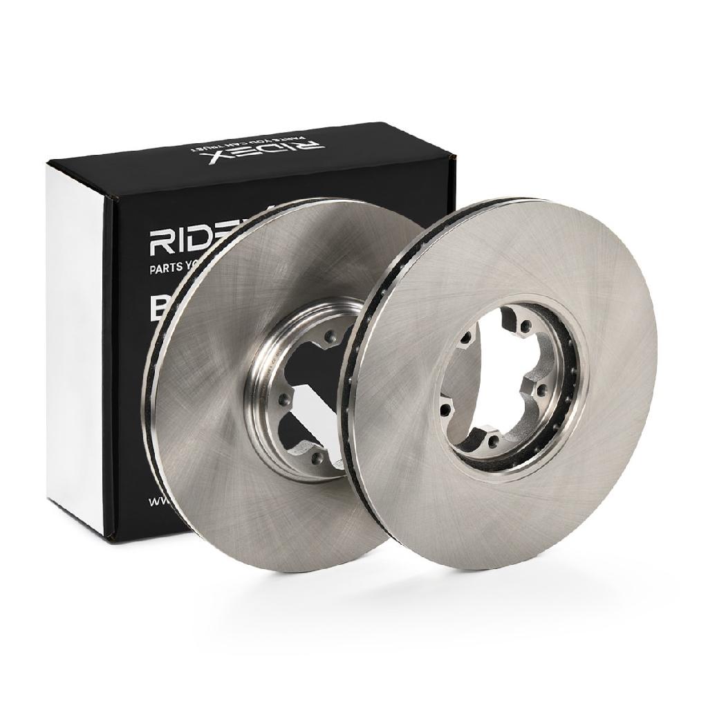 RIDEX 82B0749 2x Bremsscheiben Vorne Ø294mm Belüftet für FORD TRANSIT Bus