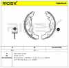RIDEX Bremsbacken Satz für Trommelbremse Hinten mit Hebel für LAND ROVER 70B0248 Bild RIDEX Bremsbacken Satz für Trommelbremse Hinten mit Hebel für LAND ROVER 70B0248