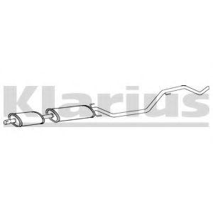VEGAZ Mittelschalldämpfer für OPEL Vectra C Limousine (Z02) Bild VEGAZ Mittelschalldämpfer für OPEL Vectra C Limousine (Z02)