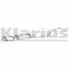 VEGAZ Mittelschalldämpfer für OPEL Vectra C Limousine (Z02) Bild VEGAZ Mittelschalldämpfer für OPEL Vectra C Limousine (Z02)