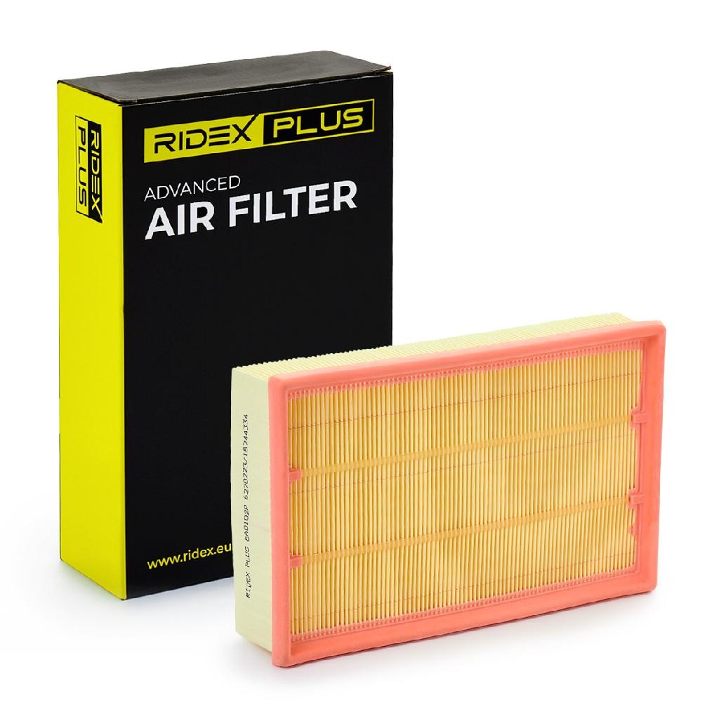 RIDEX PLUS 8A0102P Motor Luftfilter Auto Filtereinsatz für PKW für VW Golf 1II