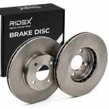 RIDEX 82B0635 2x Bremsscheiben Vorne Ø260mm Belüftet für NISSAN MICRA IV