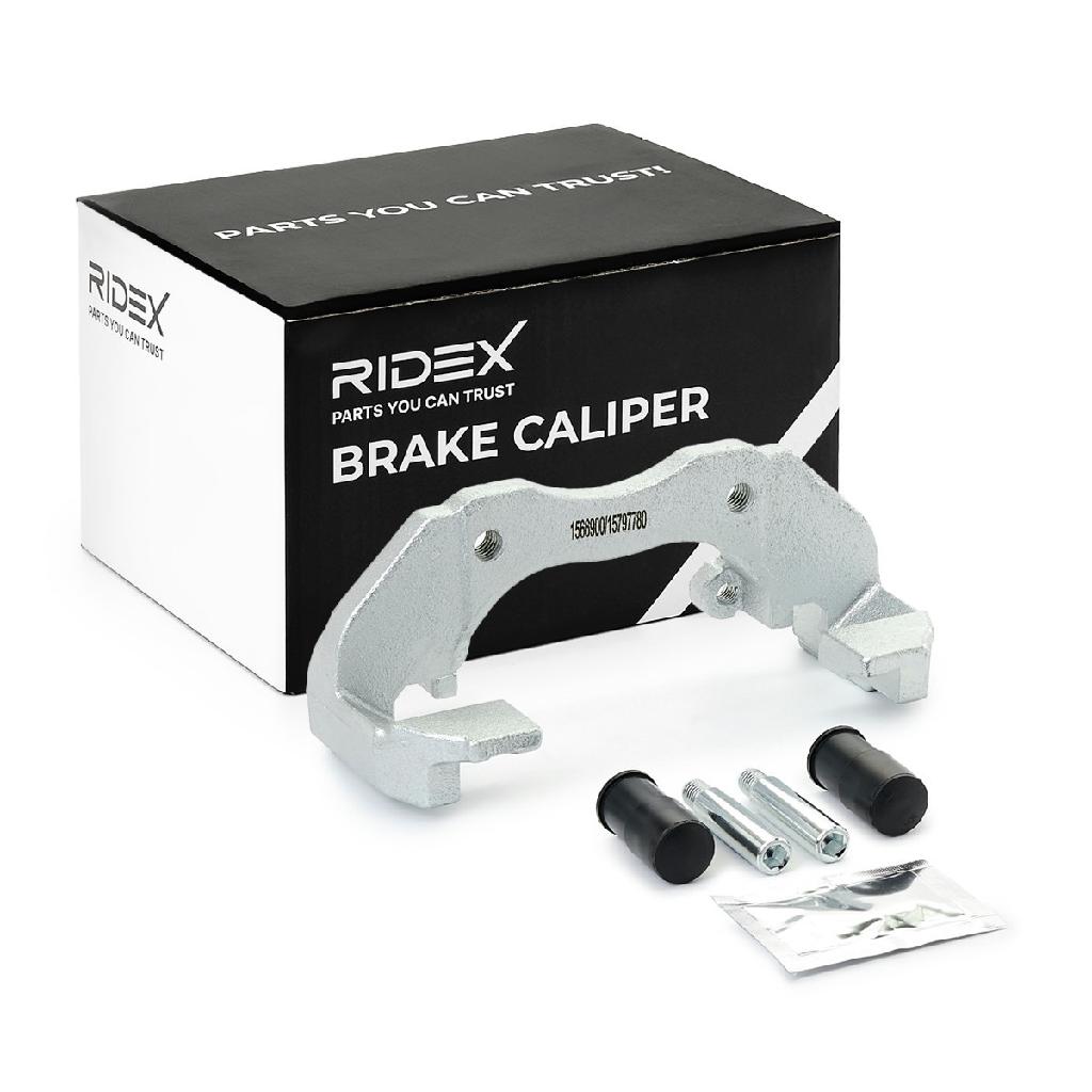 RIDEX 1009C0084 Bremssattelhalter links Vorderachse für FORD FOCUS III Turnier