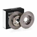 RIDEX 82B3079 2x Bremsscheiben Hinten Ø276mm voll passend für MERCEDES-BENZ