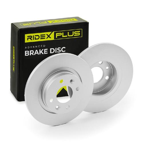 RIDEX PLUS 82B0078P 2x Bremsscheiben Vorne Ø258,7mm voll für RENAULT Bild RIDEX PLUS 82B0078P 2x Bremsscheiben Vorne Ø258,7mm voll für RENAULT