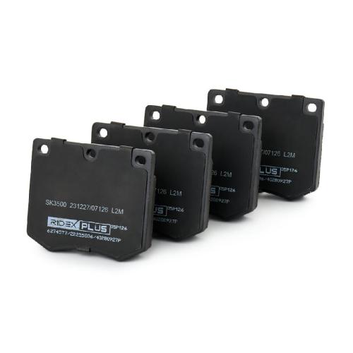 RIDEX PLUS Bremsbelagsatz Bremsbeläge Vorne für FORD CAPRI III (GECP) GRANADA Bild RIDEX PLUS Bremsbelagsatz Bremsbeläge Vorne für FORD CAPRI III (GECP) GRANADA