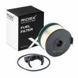 RIDEX 9F0495 Kraftstofffilter Filter Cartridge mit Dichtung 6540900252