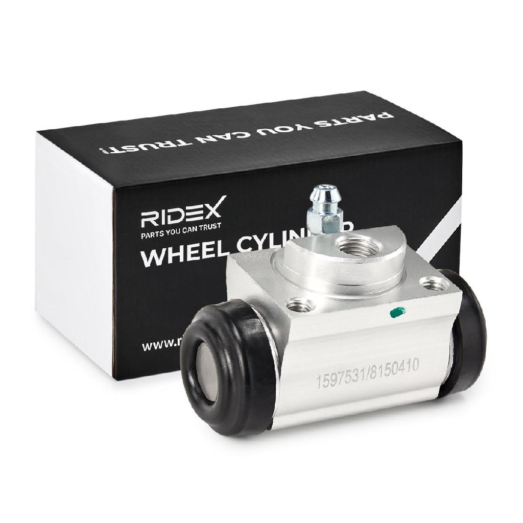 RIDEX 277W0081 1x Radbremszylinder Trommelbremse Radzylinder Hinten beidseitig