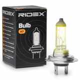 RIDEX H7 Glühlampe Fernscheinwerfer 55W 4000K Fernlicht Halogen Birne 106B0002