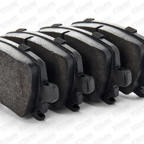 STARK Bremsbelagsatz Bremsbeläge Hinten für VW Golf 5II Schrägheck Golf 5I (5K1) Bild STARK Bremsbelagsatz Bremsbeläge Hinten für VW Golf 5II Schrägheck Golf 5I (5K1)