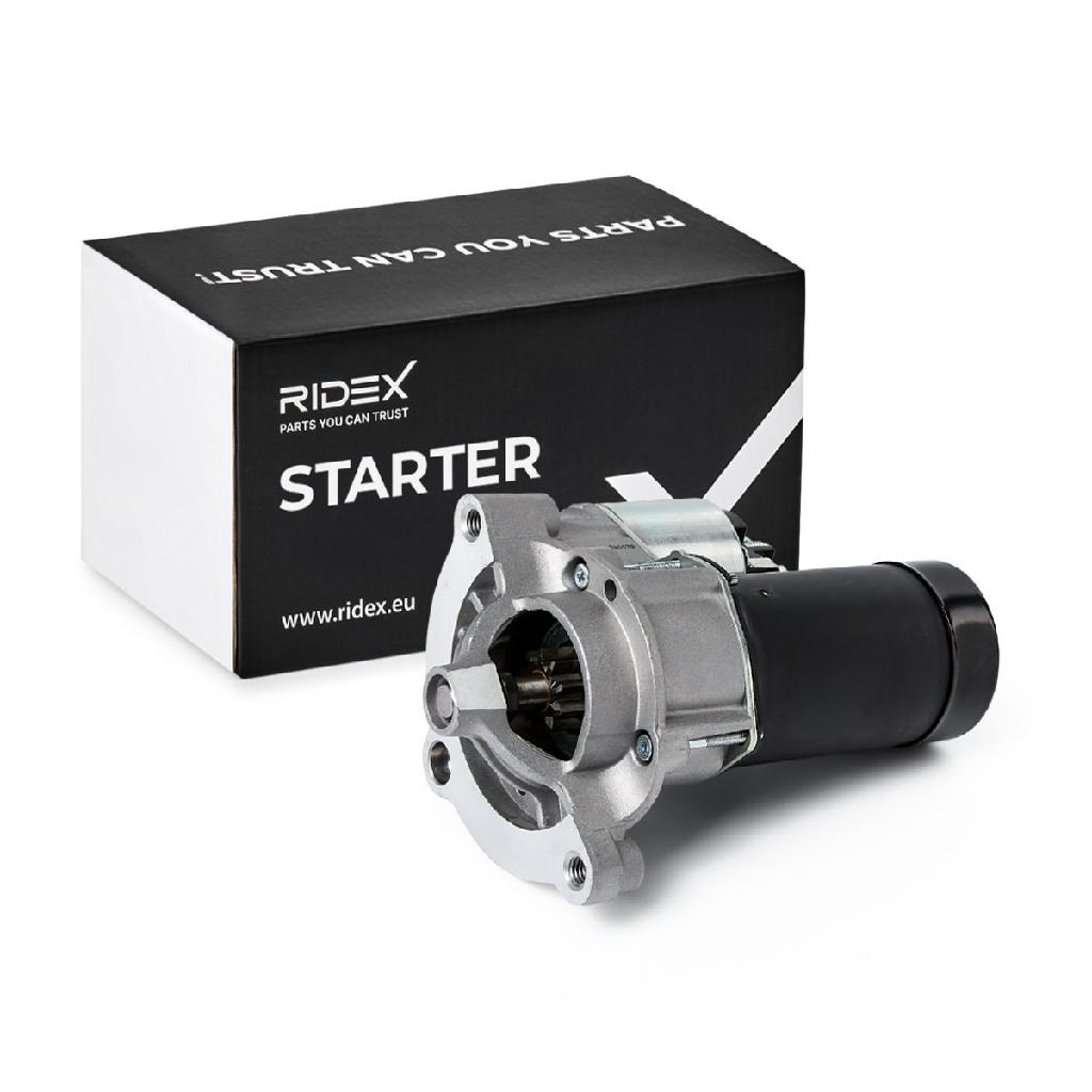 RIDEX Motor Starter/Anlasser 1,4kW passend für PEUGEOT 206 Schrägheck (2A/C)
