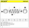 RIDEX 188C0460 2x Federn Fahrwerksfedern Vorne für FORD FUSION (JU) 1215301 Bild RIDEX 188C0460 2x Federn Fahrwerksfedern Vorne für FORD FUSION (JU) 1215301