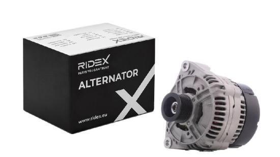RIDEX 4G1082 Lichtmaschine 115A 14V Drehrichtung im Uhrzeigersinn mit Bild RIDEX 4G1082 Lichtmaschine 115A 14V Drehrichtung im Uhrzeigersinn mit