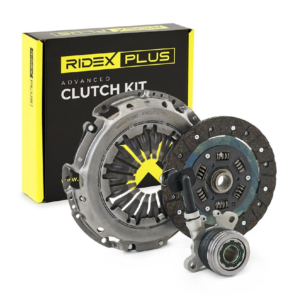 RIDEX PLUS 479C0274P Kupplungssatz für RENAULT Clio 1II Schrägheck 306202313R