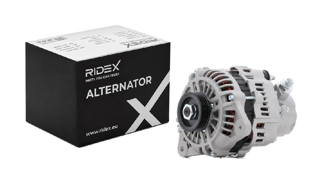 RIDEX 4G0944 Lichtmaschine 95A 12V Drehrichtung im Uhrzeigersinn mit für FORD
