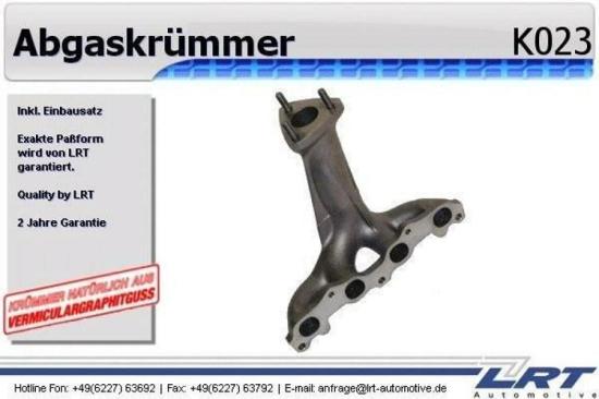 VEGAZ Abgaskrümmer für VW Golf 1II (1H1) Bild VEGAZ Abgaskrümmer für VW Golf 1II (1H1)