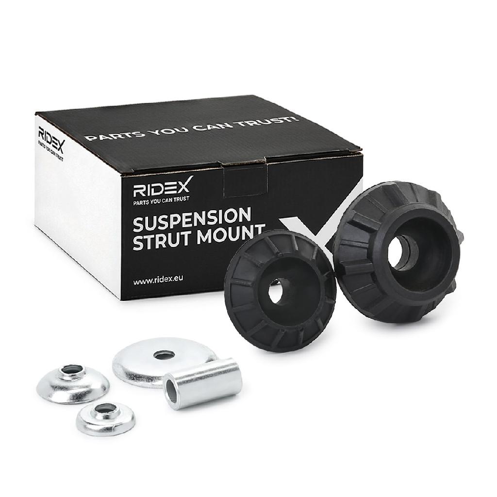 RIDEX 1180S1714 Federbeinstützlager Hinten beidseitig für VW Golf 1V Schrägheck