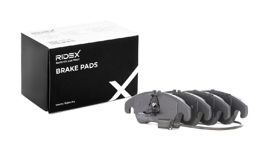 RIDEX Bremsbelagsatz Bremsbeläge Vorne für AUDI A4 Avant (8K5, B8) A6 Avant Q5