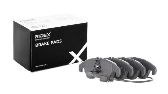 RIDEX Bremsbelagsatz Bremsbeläge Vorne für AUDI A4 Avant (8K5, B8) A6 Avant Q5 Bild RIDEX Bremsbelagsatz Bremsbeläge Vorne für AUDI A4 Avant (8K5, B8) A6 Avant Q5