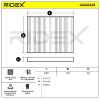 RIDEX 424I0421 Innenraumfilter Pollenfilter Aktivkohlefilter Höhe: 32 Breite: Bild RIDEX 424I0421 Innenraumfilter Pollenfilter Aktivkohlefilter Höhe: 32 Breite: