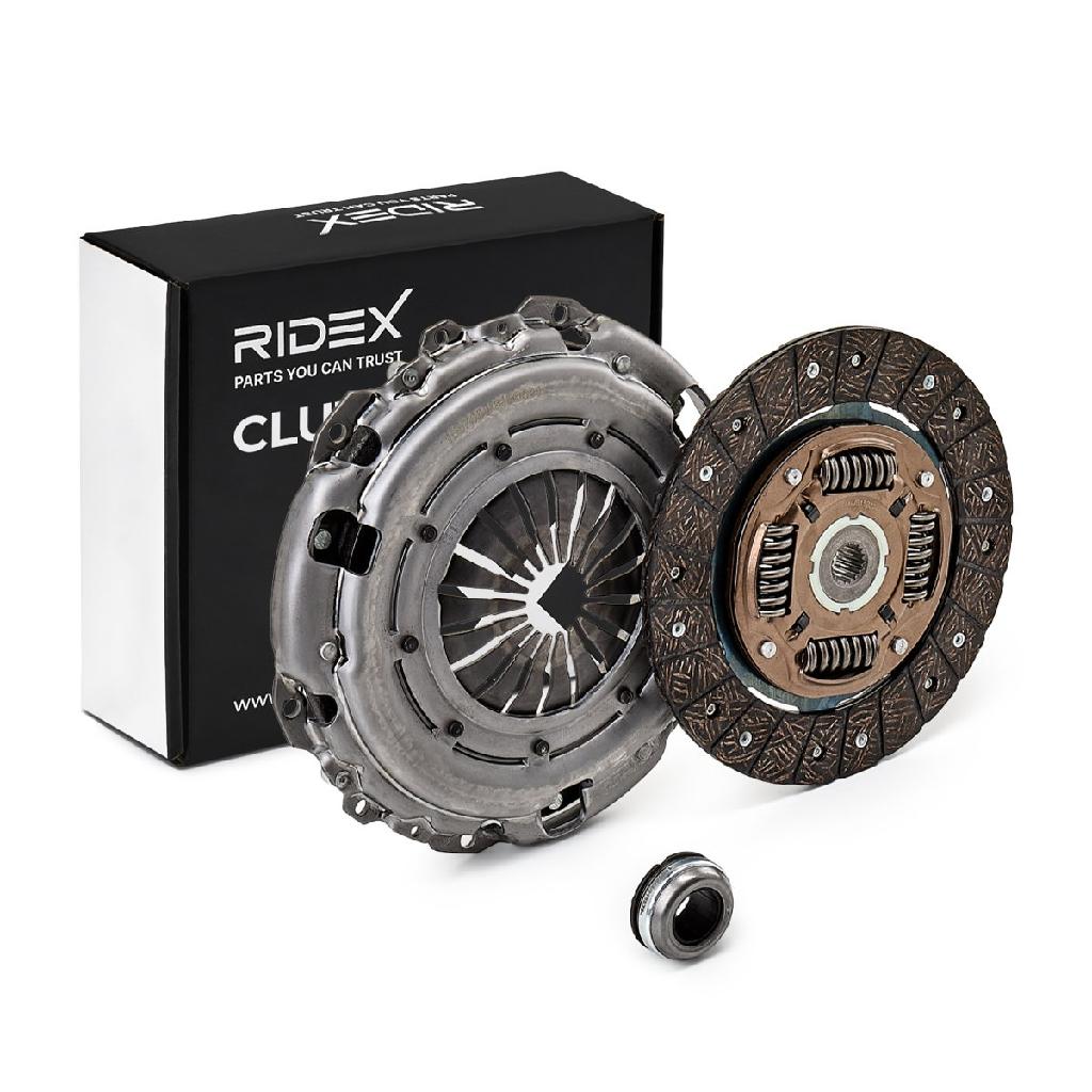 RIDEX 479C0004 Kupplungssatz passend für PEUGEOT 206 Schrägheck (2A/C) 205080