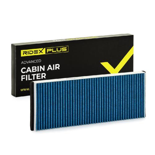 RIDEX PLUS 424I0018P Innenraumfilter Pollenfilter Aktivkohlefilter Höhe: 25 Bild RIDEX PLUS 424I0018P Innenraumfilter Pollenfilter Aktivkohlefilter Höhe: 25