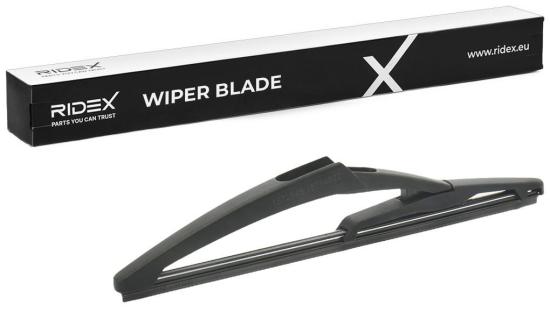 RIDEX Scheibenwischer Wischblatt Stück ohne Spoiler Heckwischer Hinten Länge: Bild RIDEX Scheibenwischer Wischblatt Stück ohne Spoiler Heckwischer Hinten Länge: