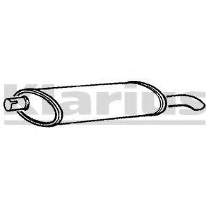 VEGAZ Endschalldämpfer Hinten für OPEL Astra F CC (T92) Bild VEGAZ Endschalldämpfer Hinten für OPEL Astra F CC (T92)