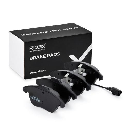 RIDEX Bremsbelagsatz Bremsbeläge Vorne für VW Golf 5II Schrägheck Golf 5I (5K1) Bild RIDEX Bremsbelagsatz Bremsbeläge Vorne für VW Golf 5II Schrägheck Golf 5I (5K1)