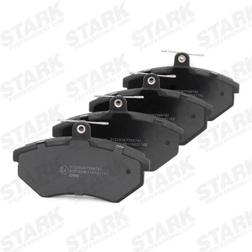 STARK Bremsbelagsatz Bremsbeläge Vorne für VW Golf 1II (1H1) Golf 1I (19E, 1G1) Bild STARK Bremsbelagsatz Bremsbeläge Vorne für VW Golf 1II (1H1) Golf 1I (19E, 1G1)
