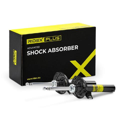 RIDEX PLUS 854S2108P 2x Stoßdämpfer Federbein Gasdruck Vorne für VW 3WA413031M Bild RIDEX PLUS 854S2108P 2x Stoßdämpfer Federbein Gasdruck Vorne für VW 3WA413031M