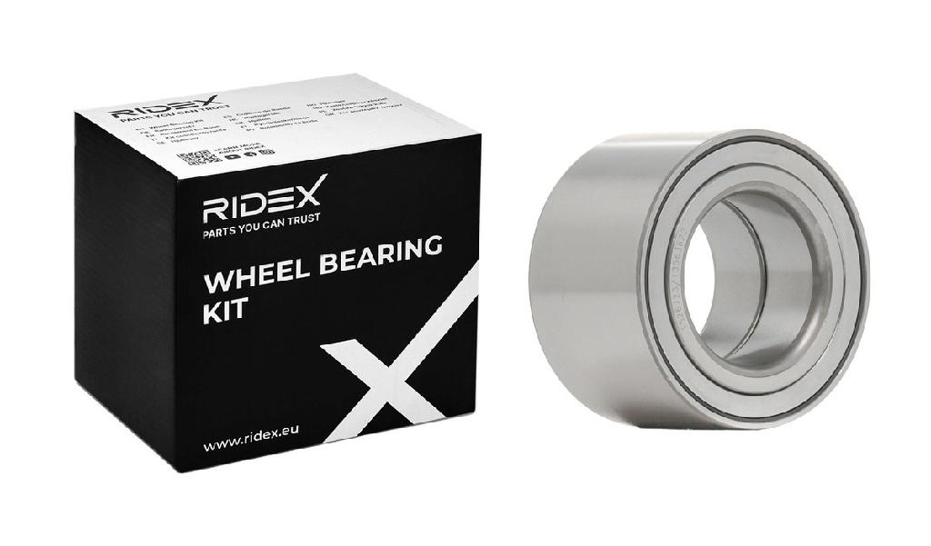 RIDEX 654W0935 Radlagersatz pro 1 Rad Hinten beidseitig für RENAULT 09161455