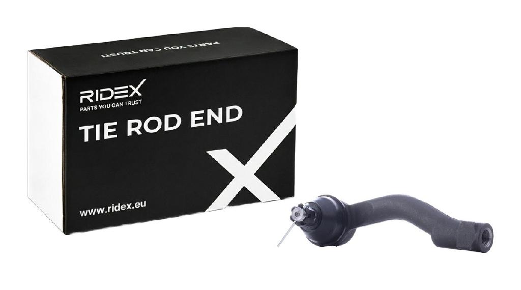 RIDEX Spurstangenkopf Vorderachse links Traggelenk FM14X1.5R 914T0406 für KIA