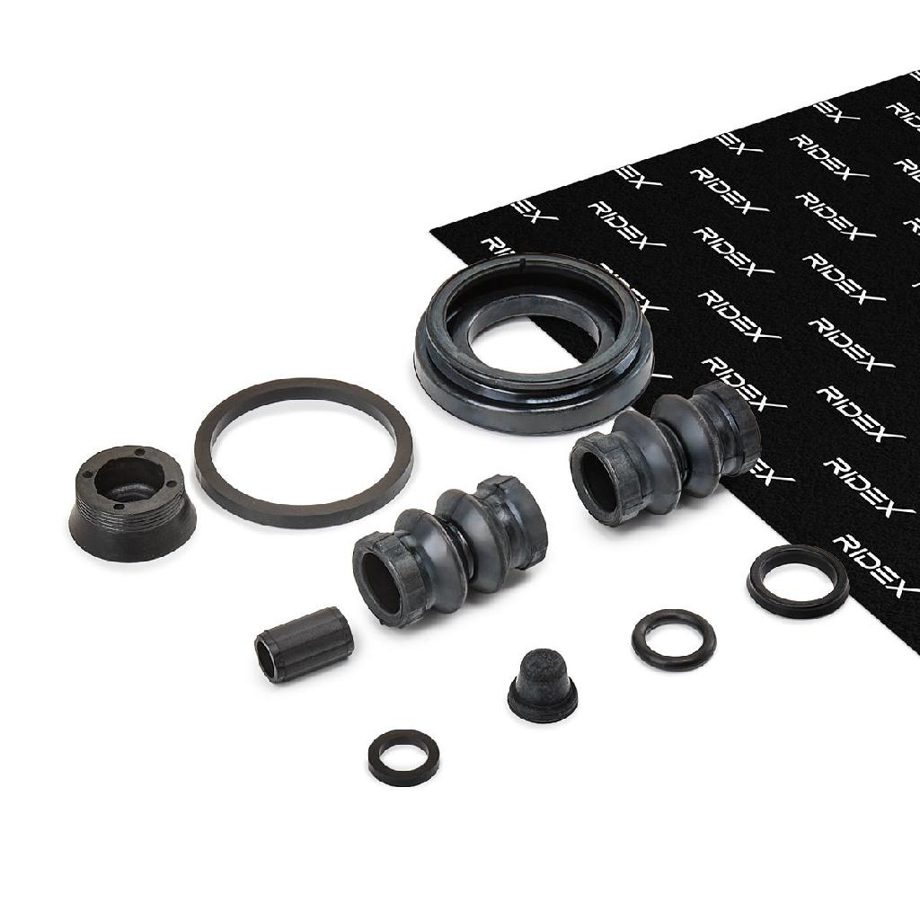 RIDEX 405R0448 Bremssattel-Reparatursatz Hinten für FORD Fiesta Mk5 Schrägheck