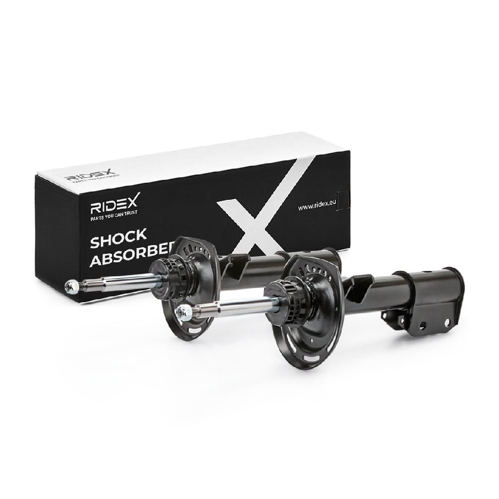 RIDEX 854S19304 2x Stoßdämpfer Federbein Gasdruck Vorne A204323170064