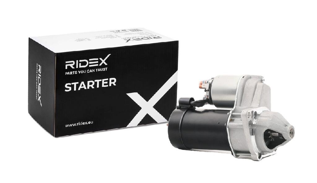 RIDEX Motor Starter/Anlasser 0,9kW für OPEL Corsa D Schrägheck (S07) ZAFIRA B