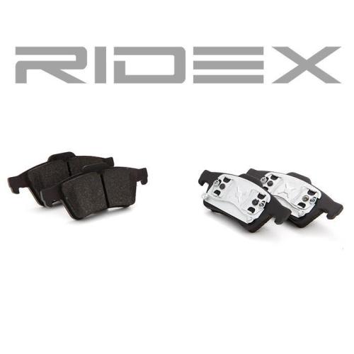 RIDEX Bremsbelagsatz Bremsbeläge Hinten für FORD Focus II Schrägheck FOCUS III Bild RIDEX Bremsbelagsatz Bremsbeläge Hinten für FORD Focus II Schrägheck FOCUS III