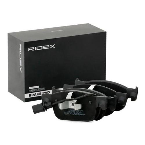 RIDEX Bremsbelagsatz Bremsbeläge Vorne für AUDI A4 B9 Avant (8W5, 8WD) Bild RIDEX Bremsbelagsatz Bremsbeläge Vorne für AUDI A4 B9 Avant (8W5, 8WD)