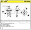 RIDEX 3926A0263 Luftmassenmesser/Luftmengenmesser LMM für OPEL 0836005 12671616 Bild RIDEX 3926A0263 Luftmassenmesser/Luftmengenmesser LMM für OPEL 0836005 12671616