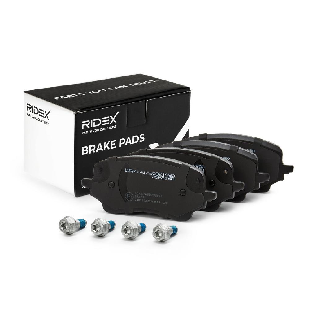 RIDEX Bremsbelagsatz Bremsbeläge Vorne für FORD Puma SUV
