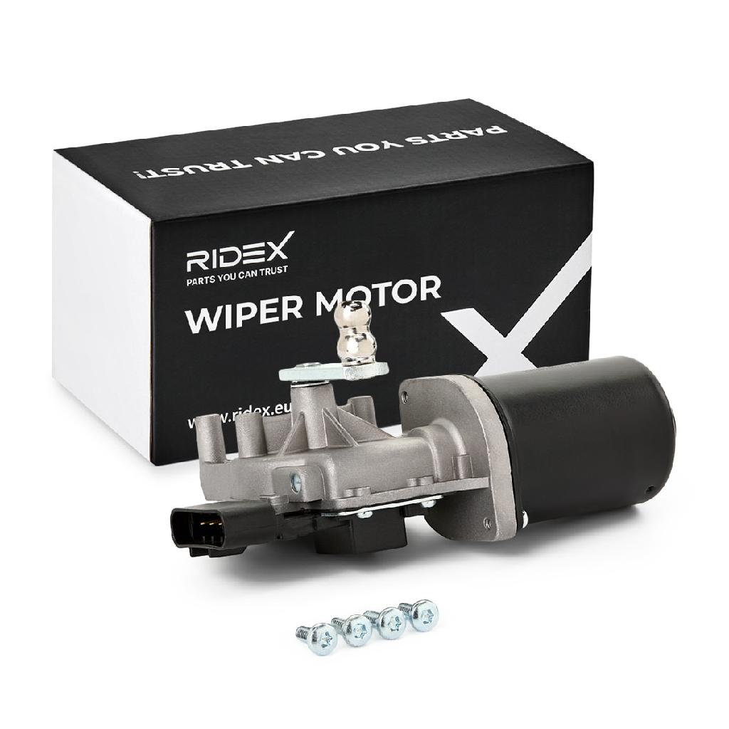 RIDEX 295W0052 Wischermotor Scheibenwischermotor Vorne 14V 5-Polig für FIAT für