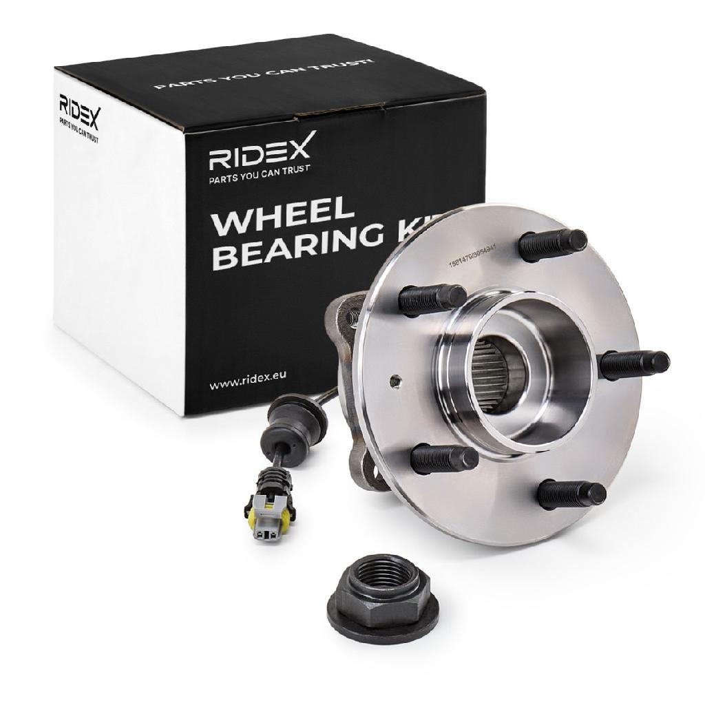 RIDEX 654W0520 Radlagersatz pro 1 Rad Hinten beidseitig für CHEVROLET CAPTIVA