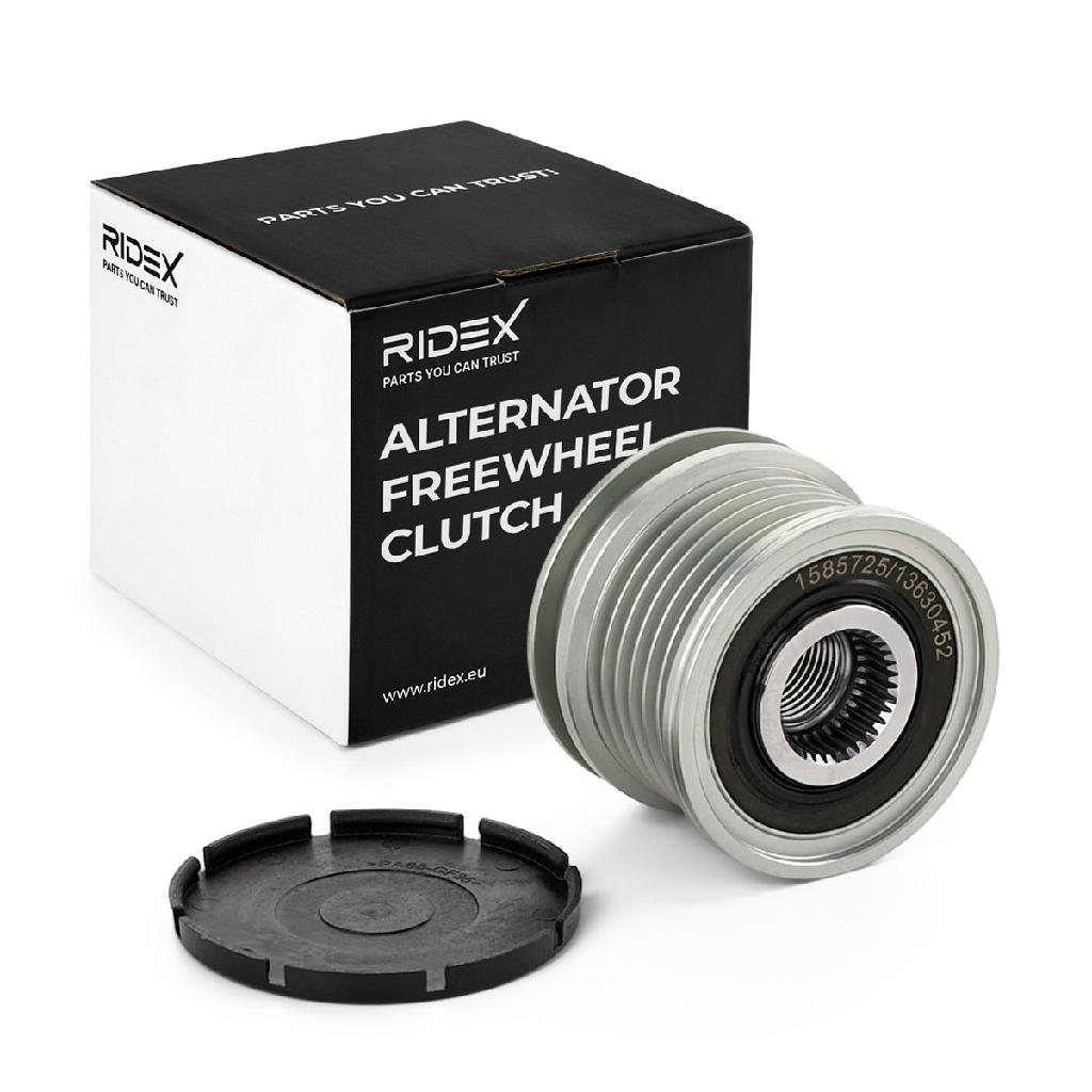 RIDEX Generatorfreilauf Riemenscheibe Lichtmaschine Ø49,40mm 95860312101 für VW