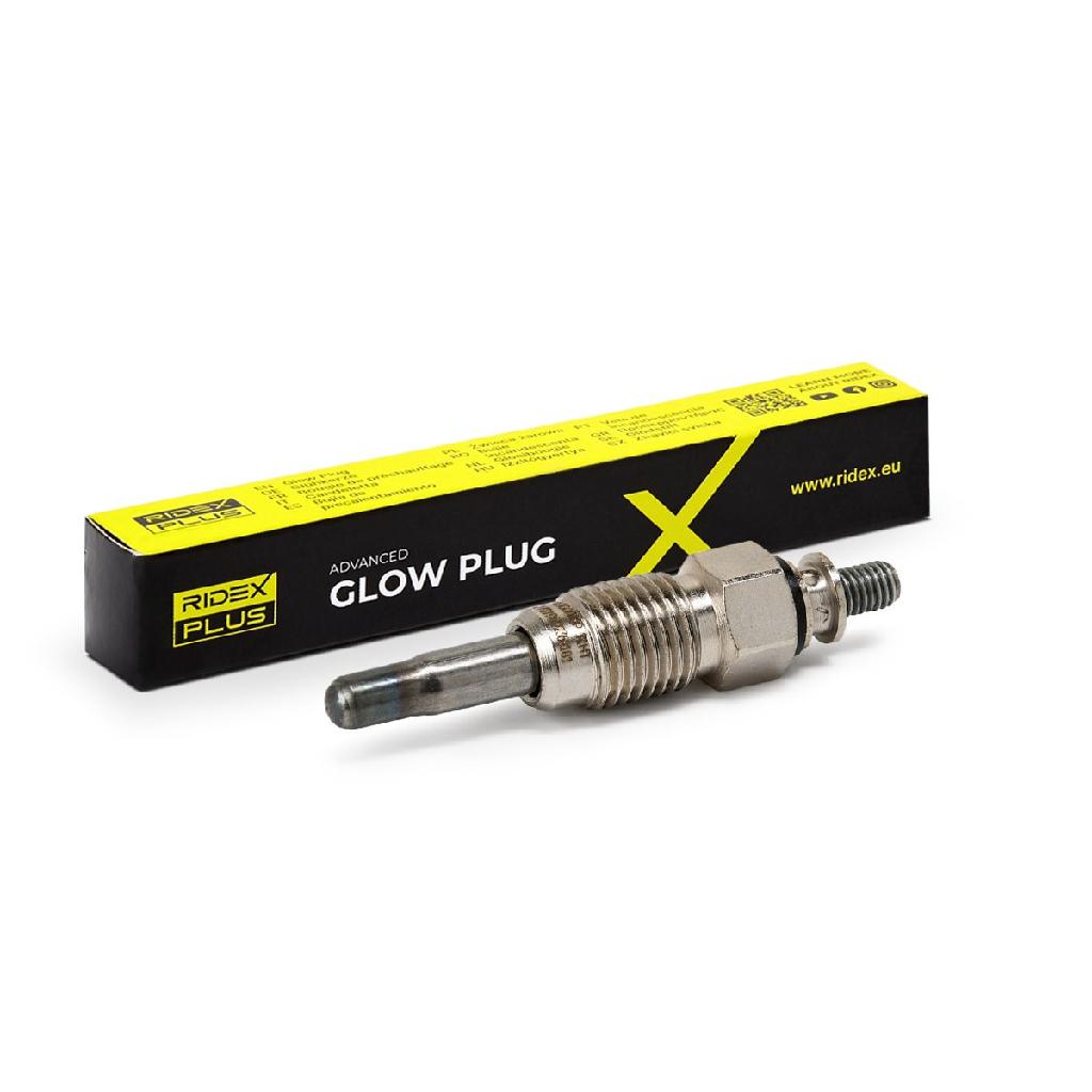 RIDEX PLUS Diesel Glühkerze 11V Schlüsselweite: 12 mmmm Gewindemaß:M12x1,25