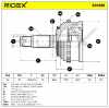 RIDEX 5J0881 Gelenksatz Antriebswelle Achswelle Vorne radseitig für HONDA Bild RIDEX 5J0881 Gelenksatz Antriebswelle Achswelle Vorne radseitig für HONDA