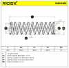 RIDEX 188C0363 2x Federn Fahrwerksfedern Hinten für VW Golf 1 Cabriolet Bild RIDEX 188C0363 2x Federn Fahrwerksfedern Hinten für VW Golf 1 Cabriolet