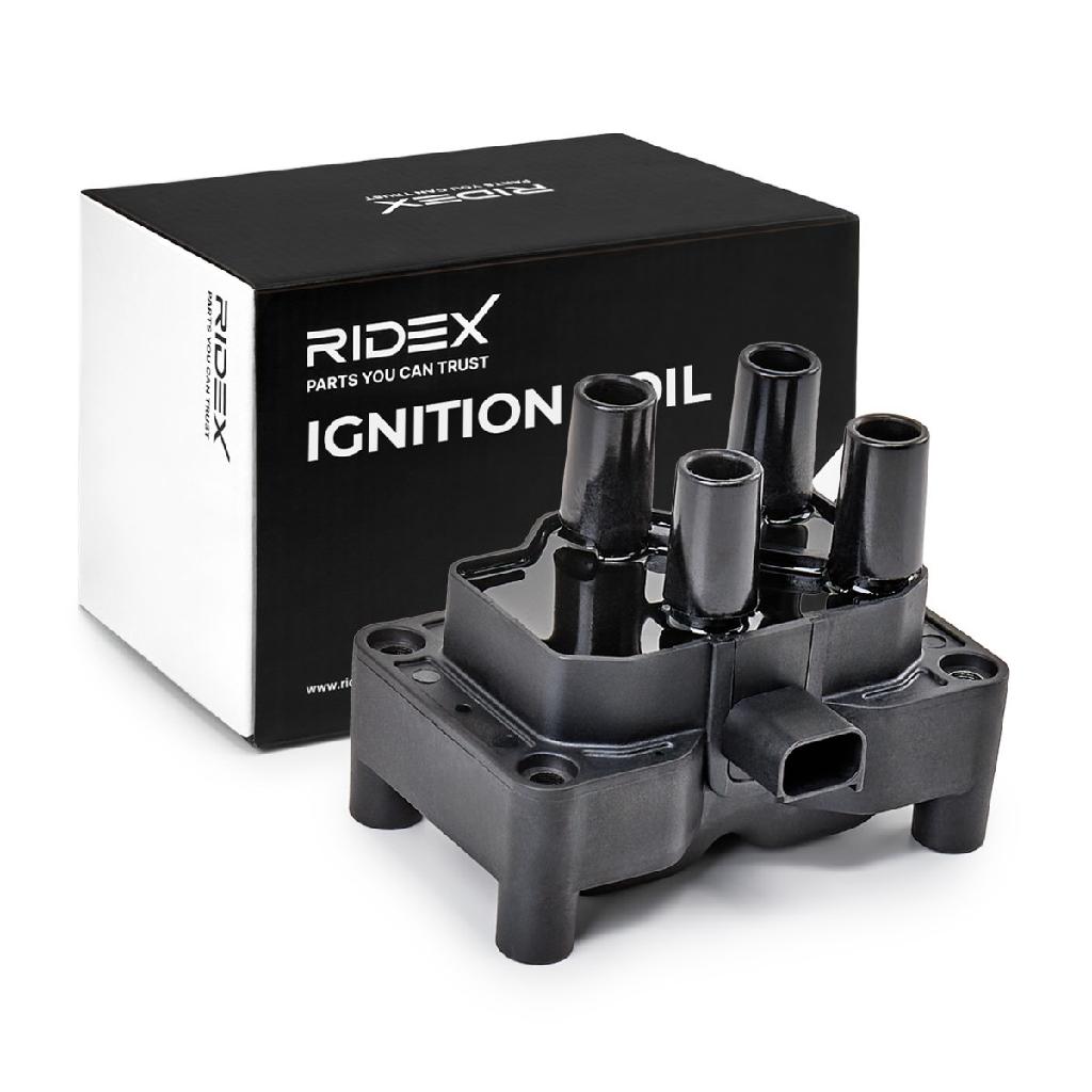 RIDEX 689C0022 Zündspule für FORD Fiesta Mk6 Schrägheck (JA8, JR8) BE8Z12029Z