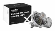RIDEX 316T0530 Thermostat Kühlmittel Kühlwasserthermostat mit Gehäuse 92°C