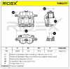RIDEX 78B2277 Bremssattel Bremszange Vorne rechts für HYUNDAI H-1 Travel (TQ) Bild RIDEX 78B2277 Bremssattel Bremszange Vorne rechts für HYUNDAI H-1 Travel (TQ)